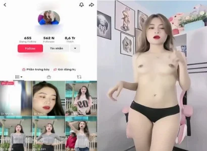 Phang em Tiktoker da trắng ngon như mơ